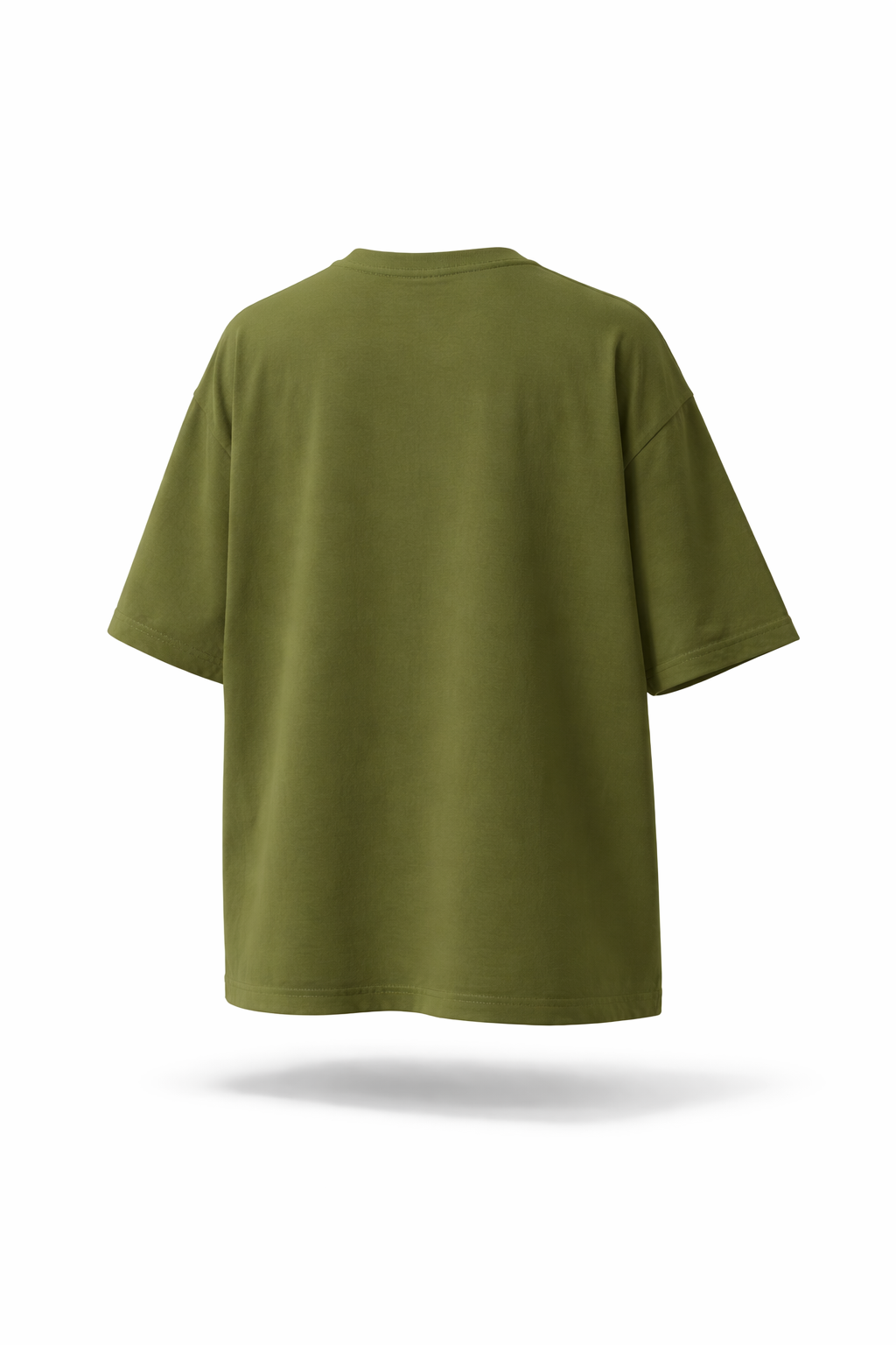 Army Green  Dropshoulder Oversized T-shirt | Nivntra