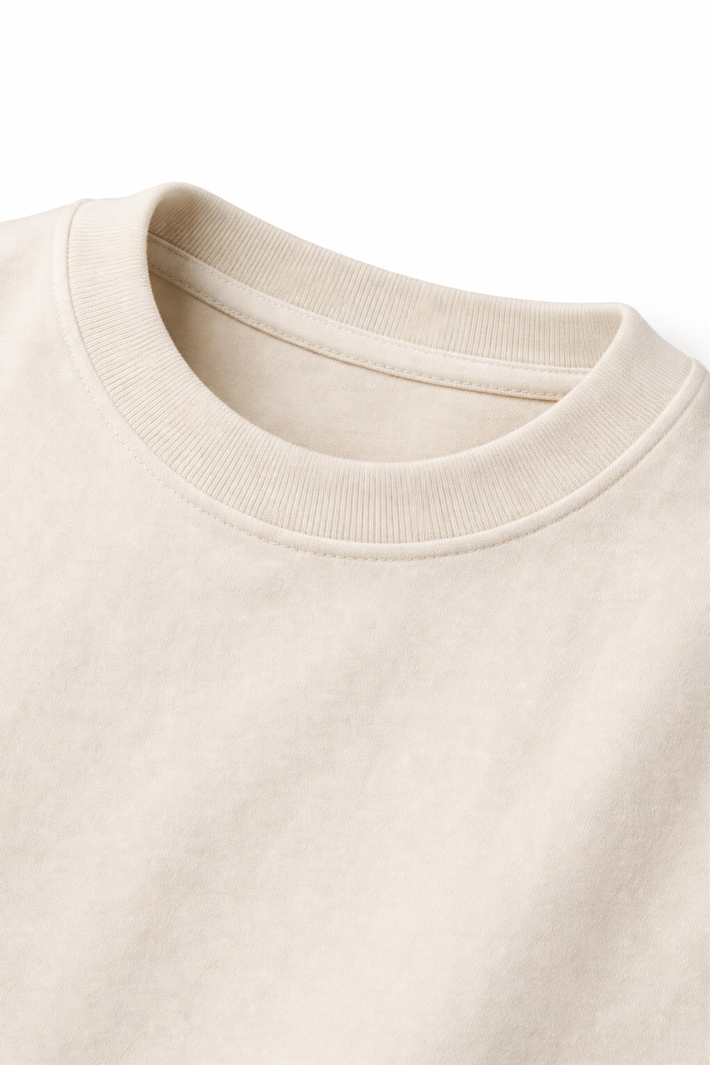 Beige Dropshoulder Oversized T-shirt | Nivntra