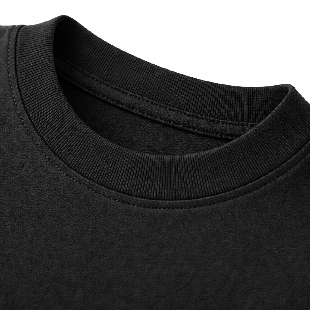 Black Dropshoulder Oversized T-shirt | Nvntra