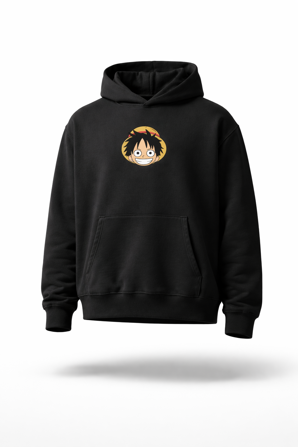 LUFFY Oversized Hoodie – 440 GSM Heavy Cotton | Nivntra