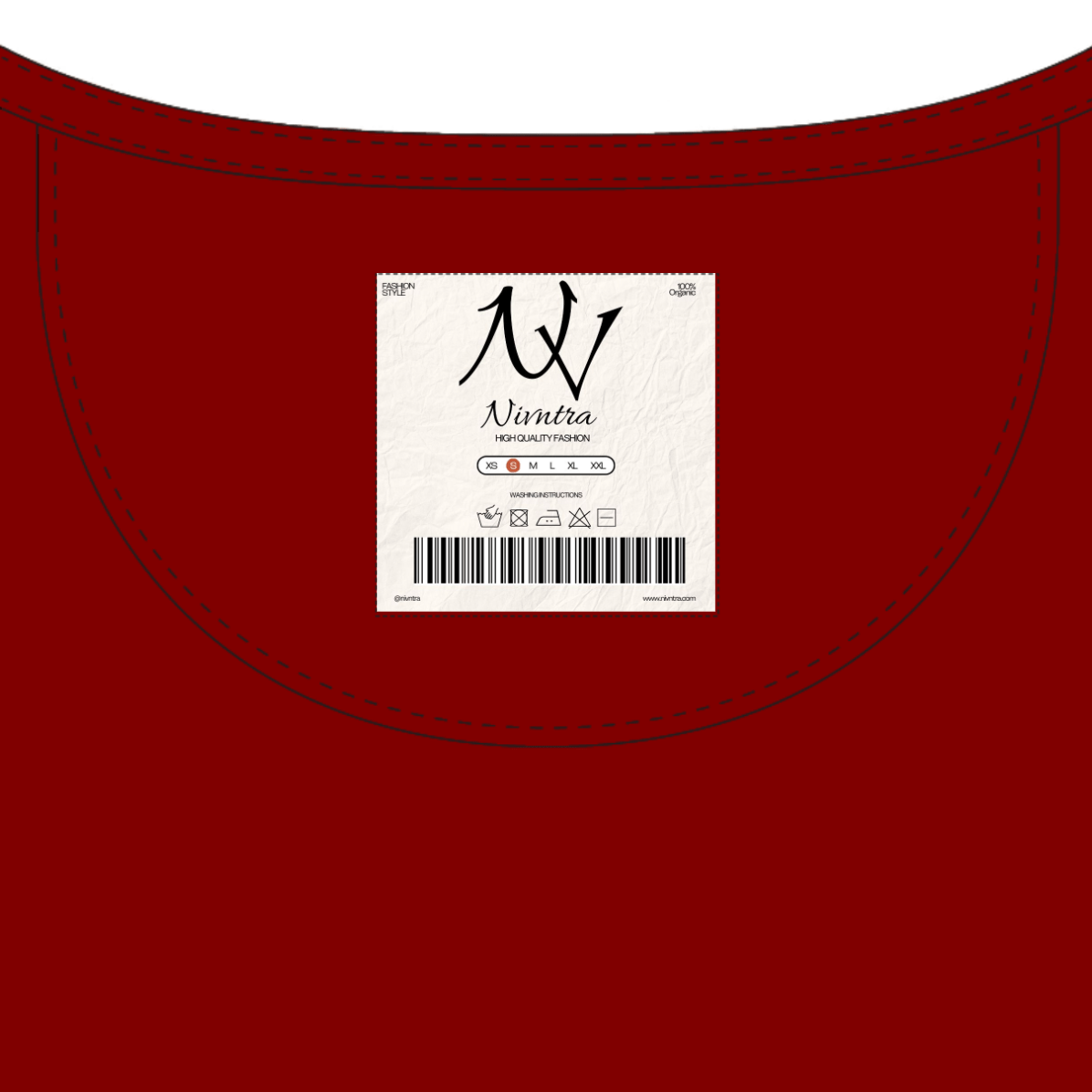 Maroon Hoodie - Nivntra