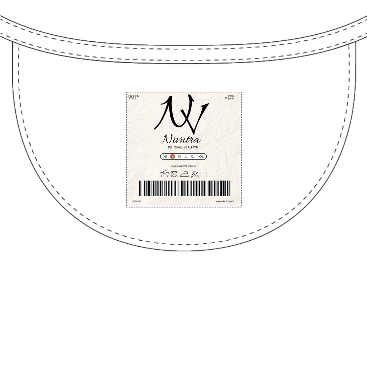 White Hoodie - Nivntra